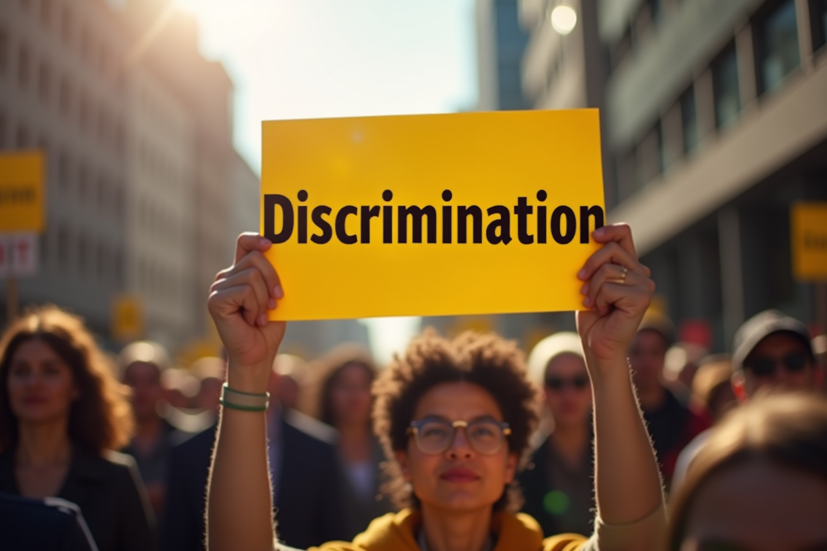 discrimination signes